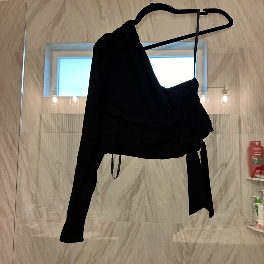 Free People one shoulder top